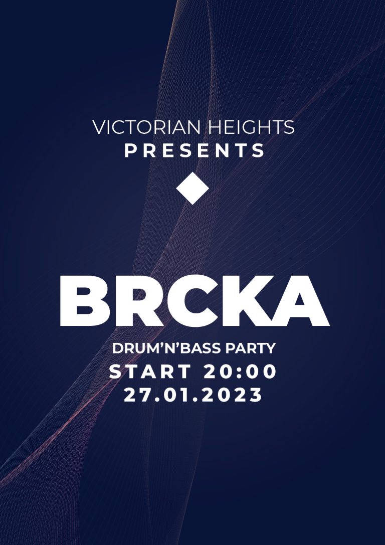 D’n’B with Brcka – 27.01.2023
